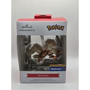 New in Box 2025 Hallmark Pokémon ARCANINE Christmas Tree Ornament